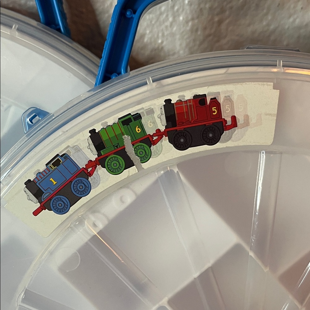 Thomas & Friends Blue and White Toy Organizer Group of 2 - Picture 2 of 6